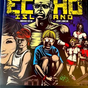 This is a copy of the comic book 'Echo Island'.